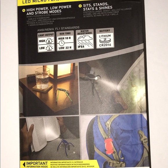 Nite Ize BugLit Micro Flashlight - Red + Black With White LED - Picture 9 of 10